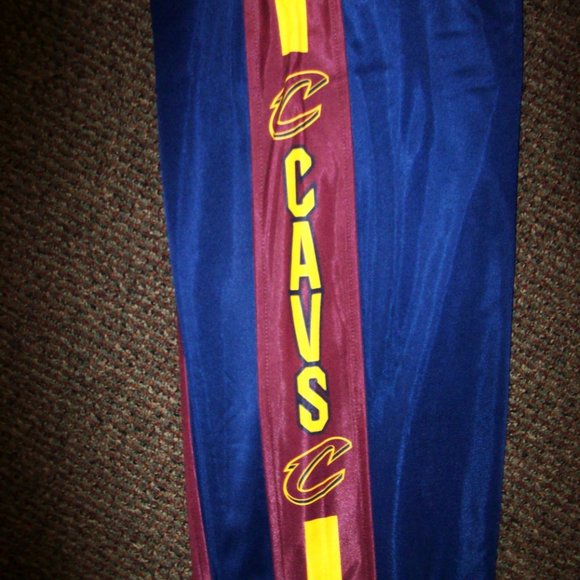 CLEVELAND CAVALIERS CAVS STARTER Sweat Pants with sewn STARTER Logo BLUE - Picture 3 of 8